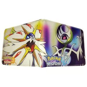 Solgaleo Lunala Pokémon Sun Moon Bifold Wallet